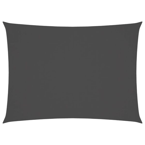 vidaXL Solseil oxfordstoff rektangul&aelig;r 2x3,5 m antrasitt