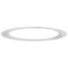 vidaXL passende for Flat Tre Ring s&oslash;lv &Oslash;90 / 120 cm Galvanisert st&aring;l