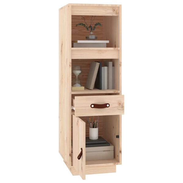 vidaXL Highboard 34x40x108,5 cm heltre furu