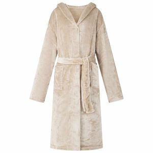 vidaXL Badek&aring;pe med hette Beige S Flanell