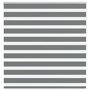 vidaXL Sebragardin m&oslash;rkegr&aring; 150x150 cm stoff bredde 145,9 cm polyester