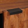 vidaXL TV-skap Acacia Brun Finish 80 x 33 x 46 cm Massiv mango tre