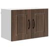 vidaXL Veggskap PORTO Brun Eik 60 x 31 x 40 cm Konstruert tre