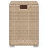 vidaXL Deksel for propantank beige 40x40x60 cm polyrotting