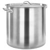 vidaXL Gryte 71 L 45x45 cm rustfritt st&aring;l