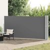 vidaXL Uttrekkbar sidemarkise 170x1200 cm antrasitt
