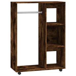 vidaXL Garderobe r&oslash;kt eik 80x40x110 cm konstruert tre