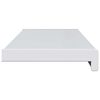 vidaXL Vinduskarmer Hvit 60 x 20 x 4,5 cm PVC blandet med UPVC