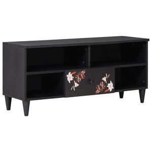 vidaXL Oppbevaringsskap Flerfarget 100 x 33,5 x 46 cm Massiv mango tre