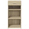 vidaXL Skjenk sonoma eik 45x42,5x93 cm konstruert tre