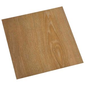 vidaXL Selvheftende Gulvplanker tre 30,5 x 30,5 cm 20 stk. PVC