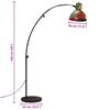 vidaXL Gulvlampe 25 W flerfarget 150 cm E27