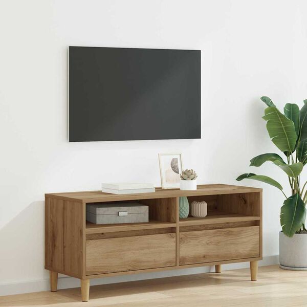 vidaXL TV-skap Artisan Eik 100 x 34,5 x 44,5 cm Konstruert tre