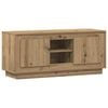 vidaXL TV-skap 102 x 35 x 45 cm Artisan Eik Konstruert tre
