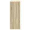 vidaXL Barbord med stativer sonoma eik 90x40x103,5 cm konstruert tre