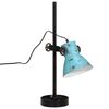 vidaXL Vegglampe 25 W denimbl&aring; 15x15x55 cm E27