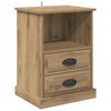 vidaXL Nattbordskap Artisan Eik 36 x 43 x 60 cm Konstruert tre