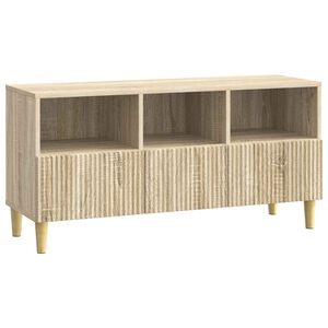 vidaXL TV-skap 102 x 34,5 x 50 cm Sonoma eik Konstruert tre