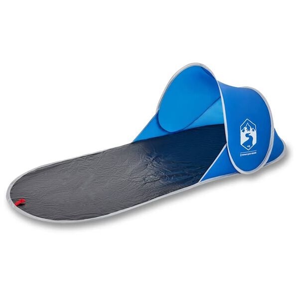 vidaXL Strandtelt azurblå pop-up vanntett