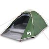 vidaXL Kuppeltelt for camping 4 personer gr&oslash;nn vanntett
