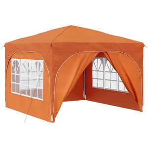 vidaXL Pop-up Festtelt 290 x 290 x 245 cm Oransje