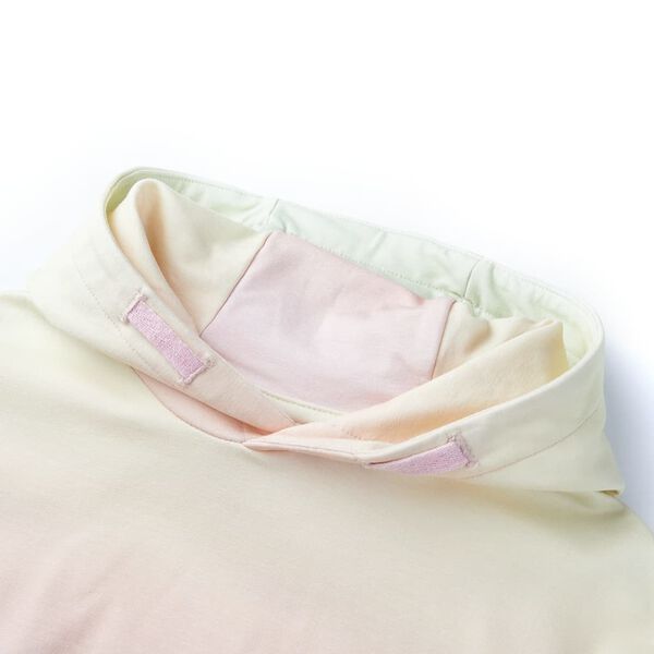 Hettegenser for barn stjernehvit 92