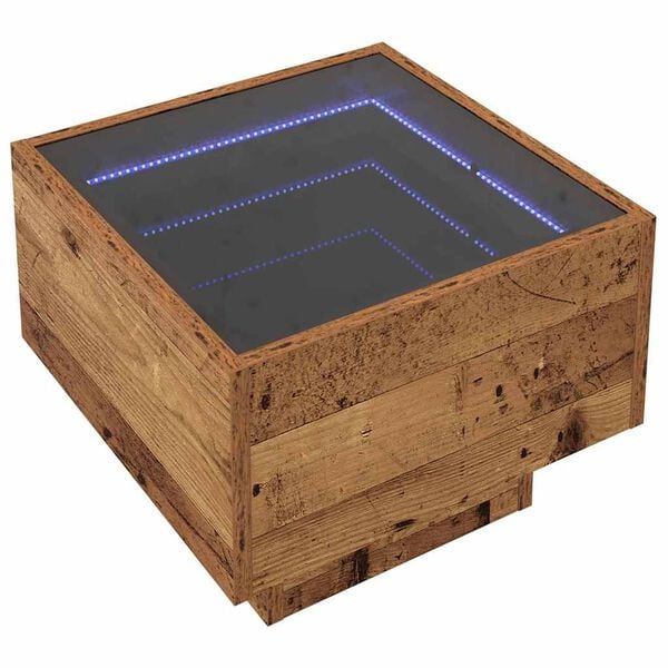 vidaXL Oppbevaringsskap Gammelt tre 40 x 40 x 30 cm