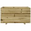 vidaXL Plantekasse 90x60x49,5 cm impregnert furu
