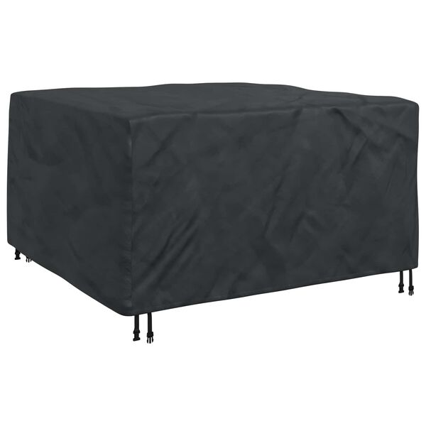 vidaXL M&oslash;belbeskyttelse Ensfarget Svart 150 x 150 x 75 cm 210D