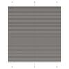 vidaXL pliss&eacute;gardin antrasitt 115x100cm Stoff Bredde 114,4cm Polyester