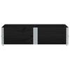 vidaXL Plantekasse svart 150x100 cm heltre furu