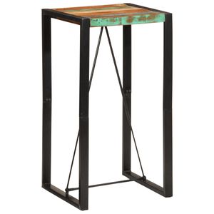 vidaXL Barbord 60x55x110 cm gjenvunnet heltre