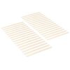 vidaXL Senglamell 32 stk. Naturlig 90 x 6 x 1,3 cm Massiv furu