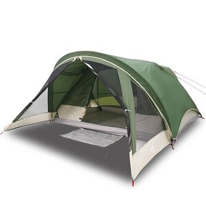vidaXL Campingtelt 4 personer gr&oslash;nn vanntett