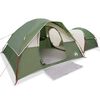 vidaXL Campingtelt 5 personer gr&oslash;nn vanntett