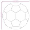 vidaXL Bordfotballer 12 pcs Hvit 3,6 x 3,6 cm Polypropen