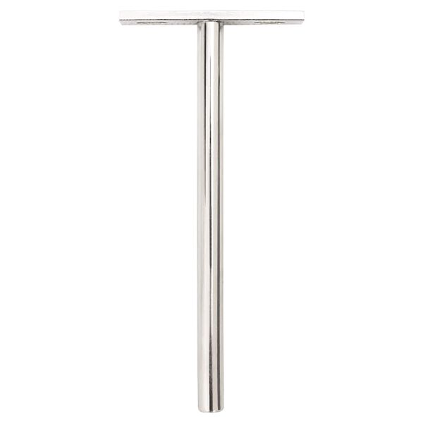 vidaXL Flytende hyllebraketter 12stk usynlig &Oslash;10x150 mm karbonst&aring;l