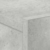 vidaXL Flytende nattbord 2 stk betonggrå 40x30x15 cm konstruert tre