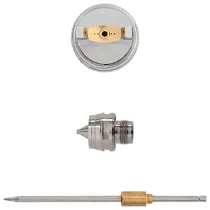 vidaXL HVLP spraypistol dyse 1,3 mm dyse S&oslash;lv Rustfritt st&aring;l