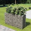 vidaXL Gabion h&oslash;ybed galvanisert st&aring;l 180x50x100 cm