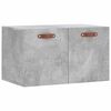 vidaXL Veggskap betonggr&aring; 60x36,5x35 cm konstruert tre