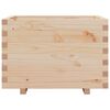 vidaXL Plantekasse 70x70x49,5 cm heltre furu