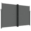 vidaXL Uttrekkbar sidemarkise 220x600 cm antrasitt