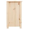 vidaXL Nattbord 40x35x61,5 cm heltre furu