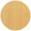 vidaXL Bordplate Ø70x1,5 cm bambus