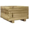 vidaXL Plantekasse 40x40x26,5 cm impregnert furu