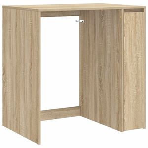 vidaXL Vaskemaskin skap Sonoma eik 87 x 60 x 89 cm Konstruert tre