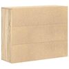 vidaXL Skjenk sonoma eik 88x30x70 cm konstruert tre