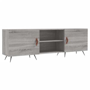 vidaXL TV-benk gr&aring; sonoma 150x30x50 cm konstruert tre
