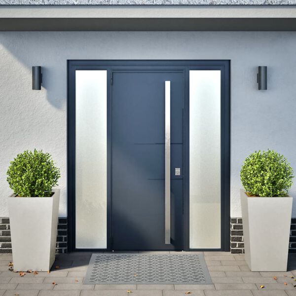 vidaXL Plantekasser 2 stk 45x45x75 cm rustfritt st&aring;l